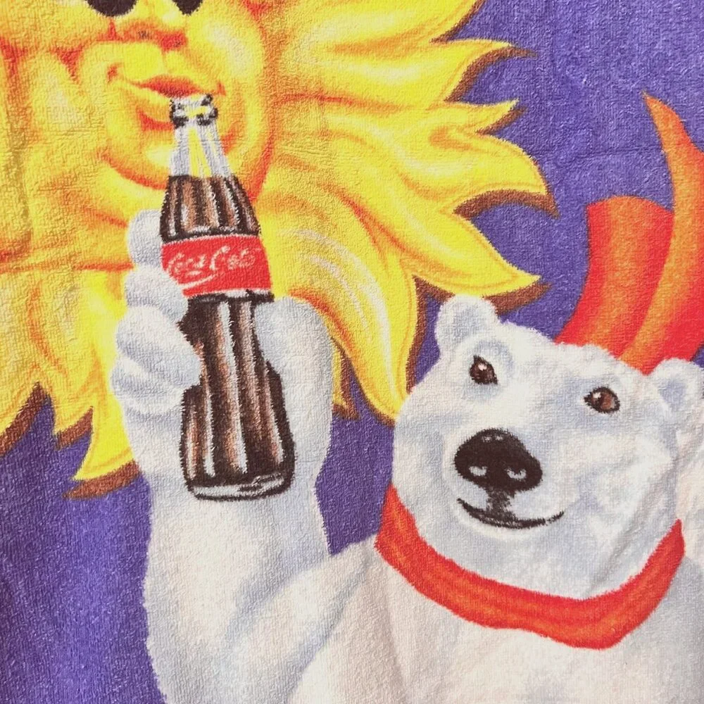 Texaco Oil Vintage Beach Towels-Polar Bear, Sunshine, Coke a Cola-28